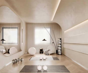 Wabi-sabi Style Yoga Room-ID:146020899