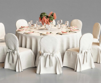 Modern Dining Table And Chairs-ID:642262947