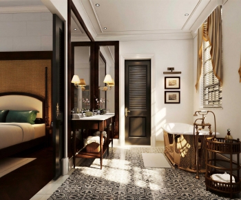 French Style Bedroom-ID:404572968