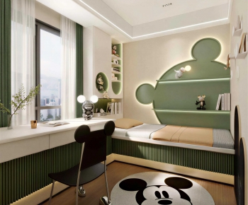 Modern Boy's Room And Son's Room-ID:399207127
