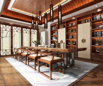 New Chinese Style Tea House-ID:549860039
