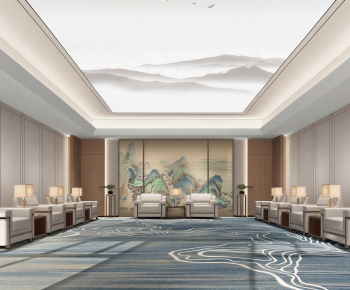 New Chinese Style Reception Room-ID:864408975