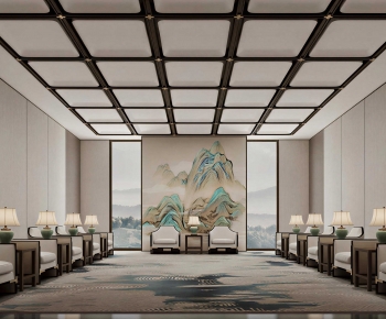 New Chinese Style Reception Room-ID:570259096