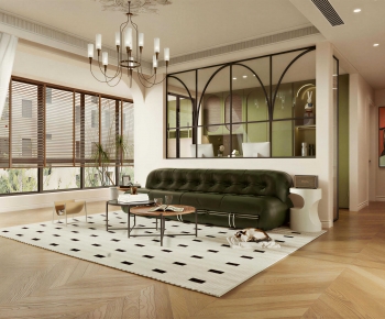 French Style A Living Room-ID:944405089