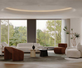 Modern A Living Room-ID:461357122