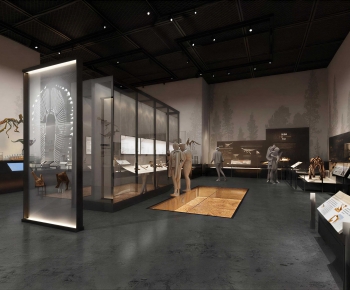 Modern Exhibition Hall-ID:564153916