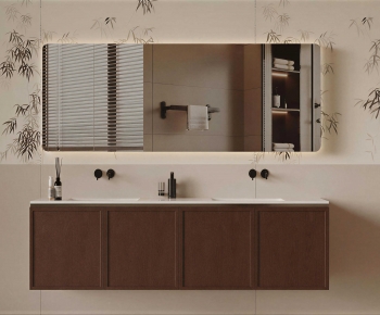 Modern Bathroom Cabinet-ID:106834891