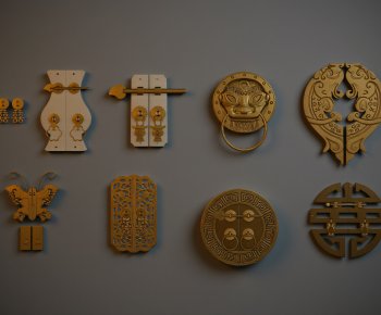 Chinese Style Door Handle-ID:578203926