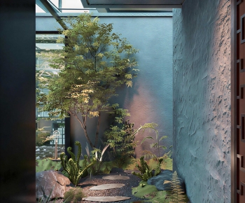 New Chinese Style Courtyard/landscape-ID:179275041