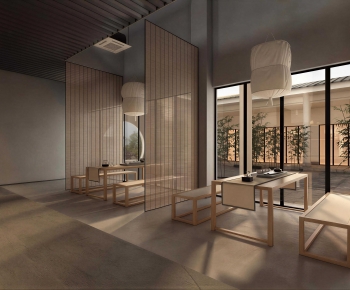 New Chinese Style Teahouse Tea House-ID:879530912
