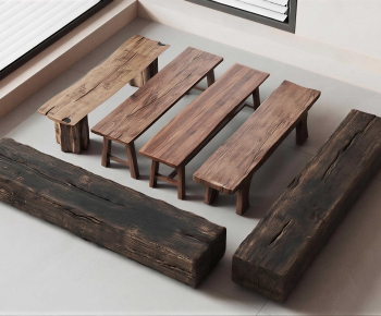 Wabi-sabi Style Bench-ID:253241135