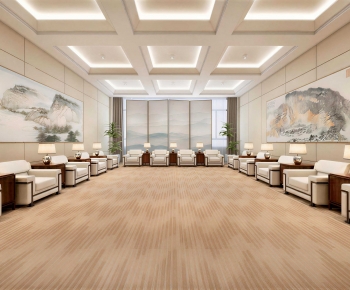 New Chinese Style Reception Room-ID:874677906