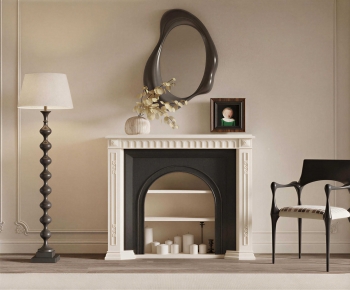 French Style Fireplace-ID:346092946