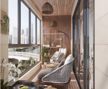 Modern Leisure Balcony-ID:823657996