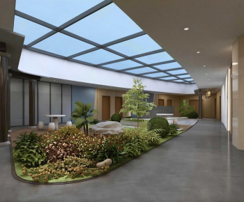 Modern Plant Landscaping-ID:446213016
