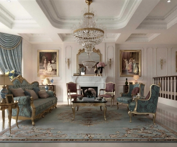 European Style A Living Room-ID:280463936