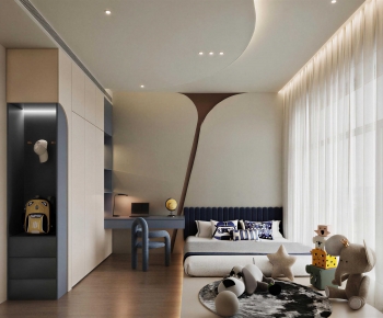 Modern Boy's Room And Son's Room-ID:511122942
