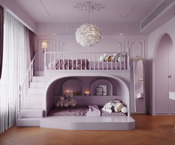 French Style Girl's Room Daughter's Room-ID:271259079