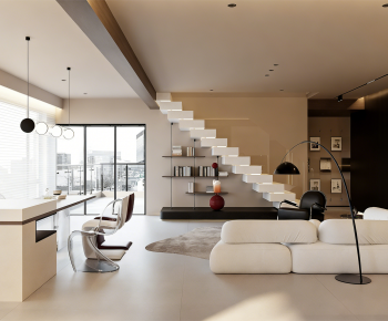 Modern A Living Room-ID:227735044