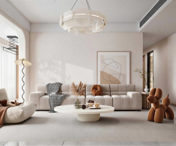 Modern A Living Room-ID:768338927