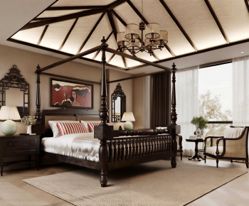 American Style Bedroom-ID:423759946