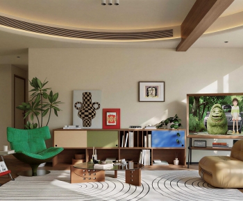 Modern A Living Room-ID:332277063