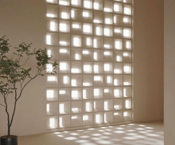 Modern Cement Brick Screen Partition-ID:244745975