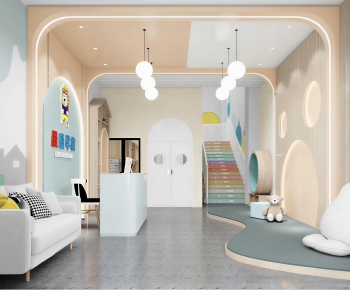 Modern Kindergarten Hall-ID:241066932