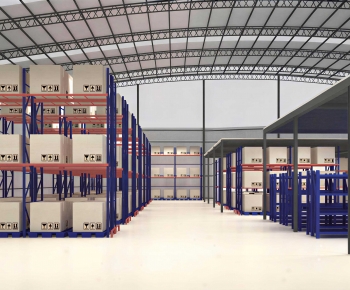 Modern Factory Floor/warehouse-ID:143048059