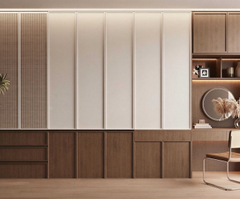 Modern Clothes Storage Area-ID:512530095