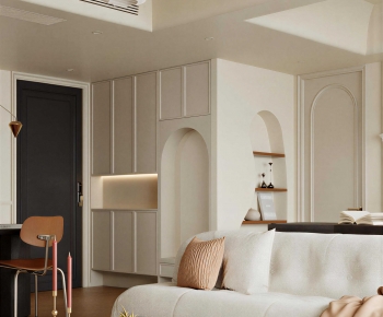 French Style A Living Room-ID:744664918