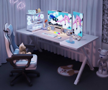 Modern Esports Tables And Chairs-ID:350514896
