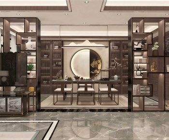New Chinese Style Tea House-ID:541733984
