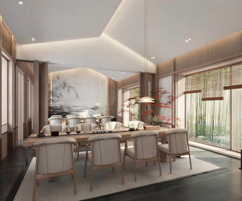 New Chinese Style Tea House-ID:379534961