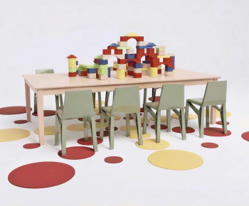 Modern Children's Table/chair-ID:991499903