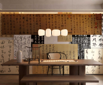 New Chinese Style Tea House-ID:665206912