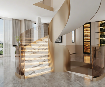 Modern Stairwell-ID:437573917
