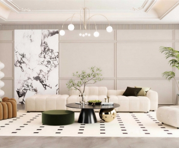 French Style A Living Room-ID:508023985