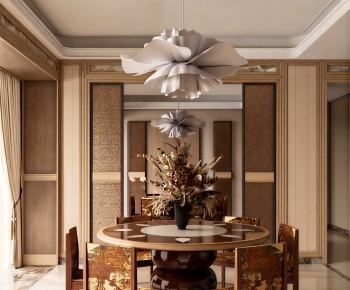 New Chinese Style Dining Room-ID:891730071
