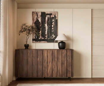 Wabi-sabi Style Side Cabinet-ID:964009833