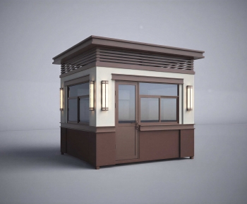 Modern Security Booth-ID:364399039