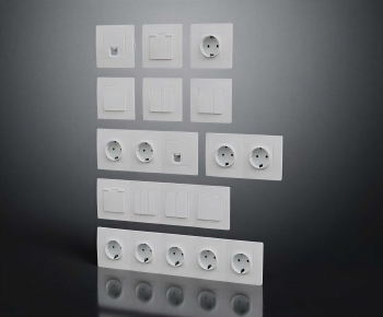 Modern Switch Socket Panel-ID:745754966