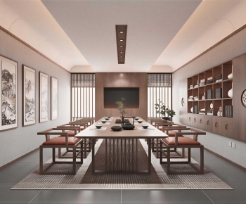 New Chinese Style Tea House-ID:298271896