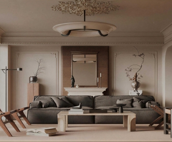 Modern A Living Room-ID:770294909