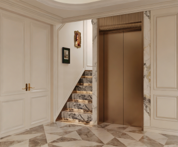 French Style Stairwell-ID:867851027