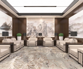 New Chinese Style Reception Room-ID:255436907