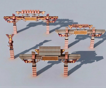 New Chinese Style Gallery Frame-ID:133708008