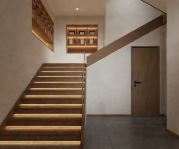 New Chinese Style Stairwell-ID:207536942
