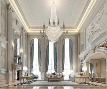 French Style A Living Room-ID:653712997