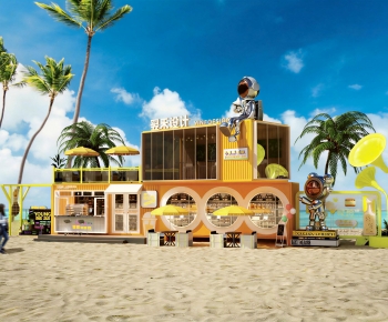 Industrial Style Building Appearance-ID:457604892